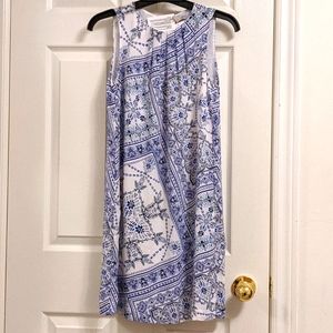 NWT H&M sleeveless porcelain pattern dress Sz 2